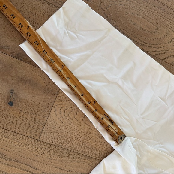 White Knee-Length Shorts - Picture 2 of 3